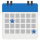 Image of a calendar and link to full events calendar