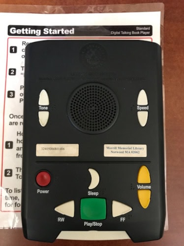 Perkins Digital Talking Book Player