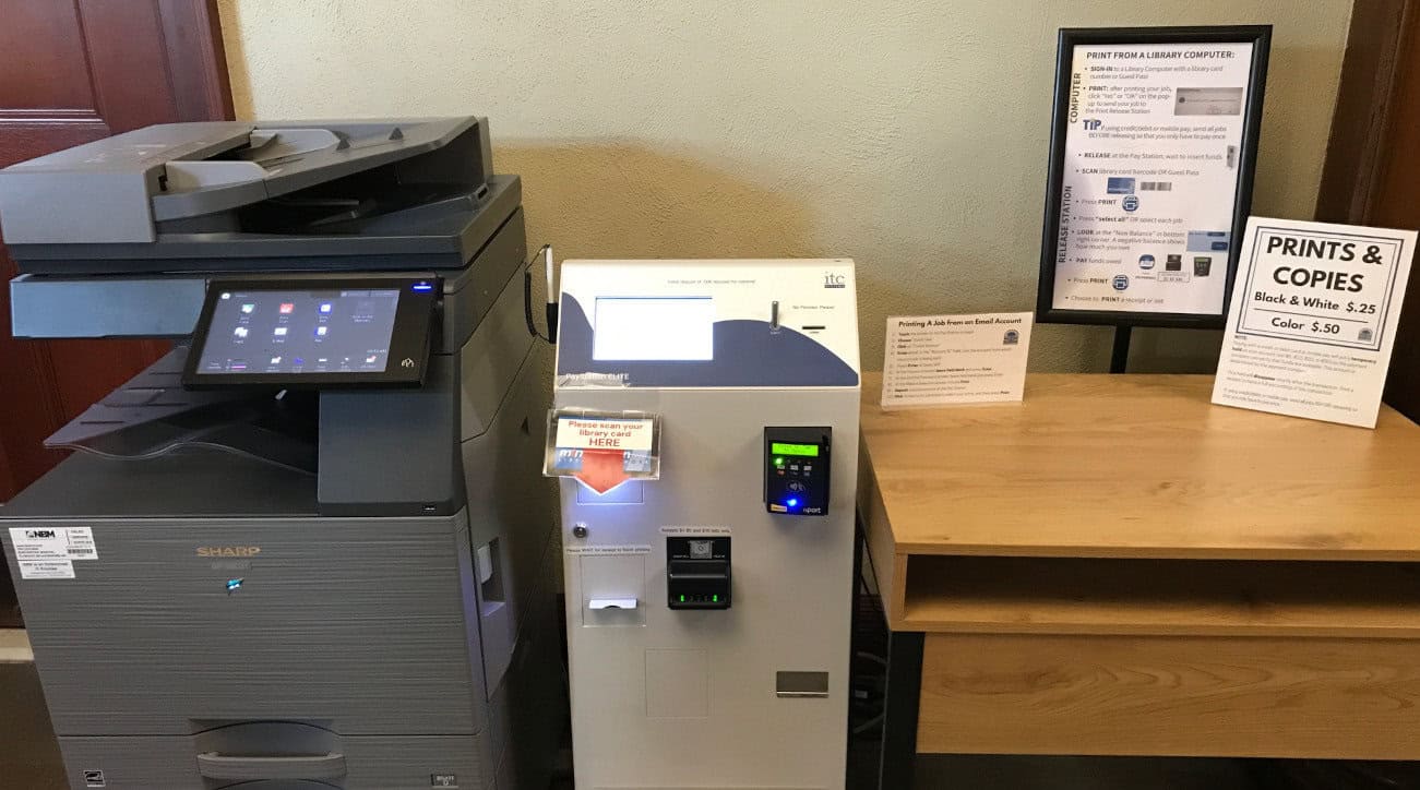 Copy, Scan, and Print station Image